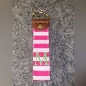 monogrammed keychain